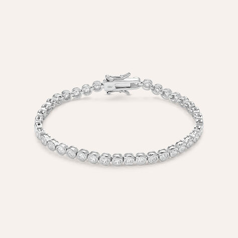 Bracciale Tennis Silver Elegance Argento Rodiato Cubic Zirconia - Bracciali Tennis Donna | Stroili