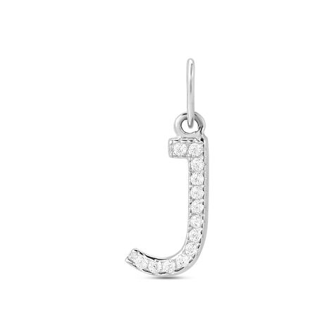 Pendente Poème Oro Bianco Cubic Zirconia - Ciondoli Donna | Stroili