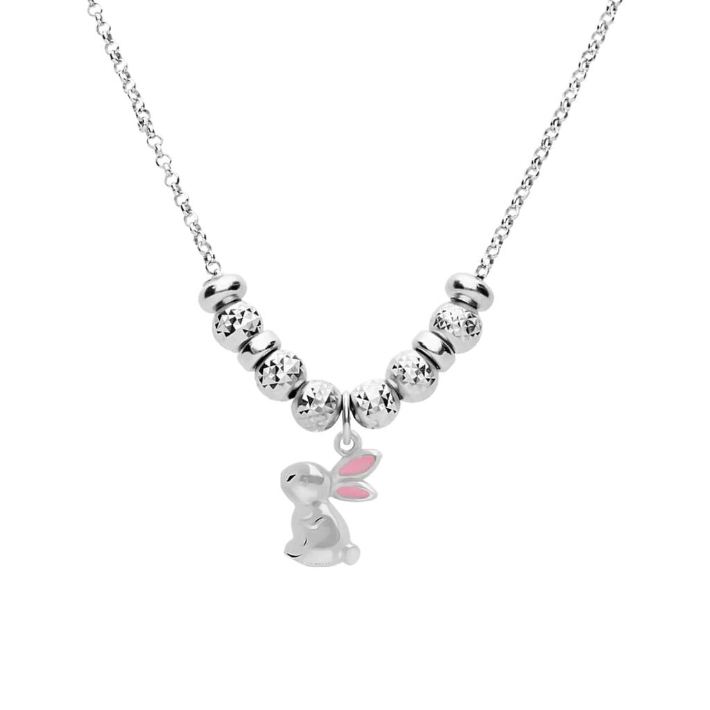 Pendente Love Beats Argento Rodiato