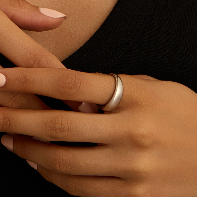 Anello Fascia Moonlight Acciaio - Anelli Donna | Stroili