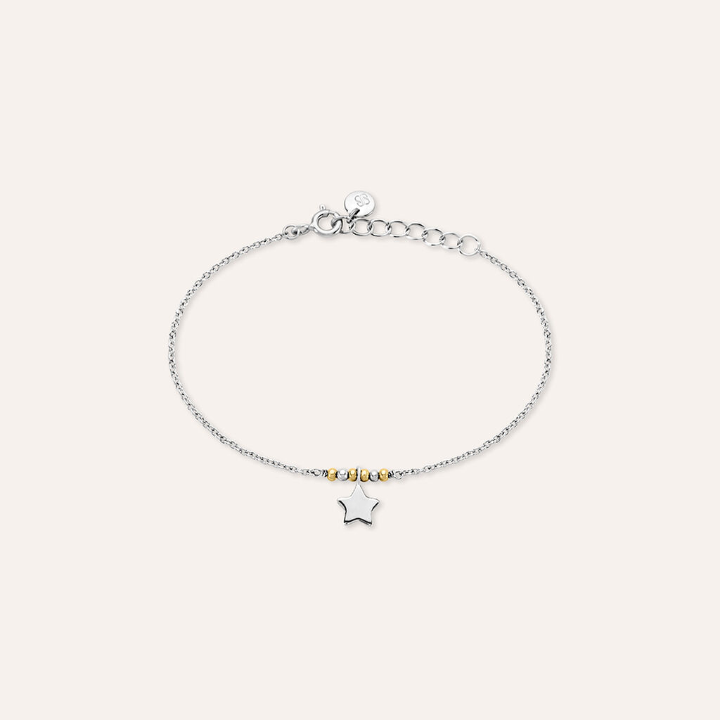 Bracciale Silver Baby Argento Bicolore