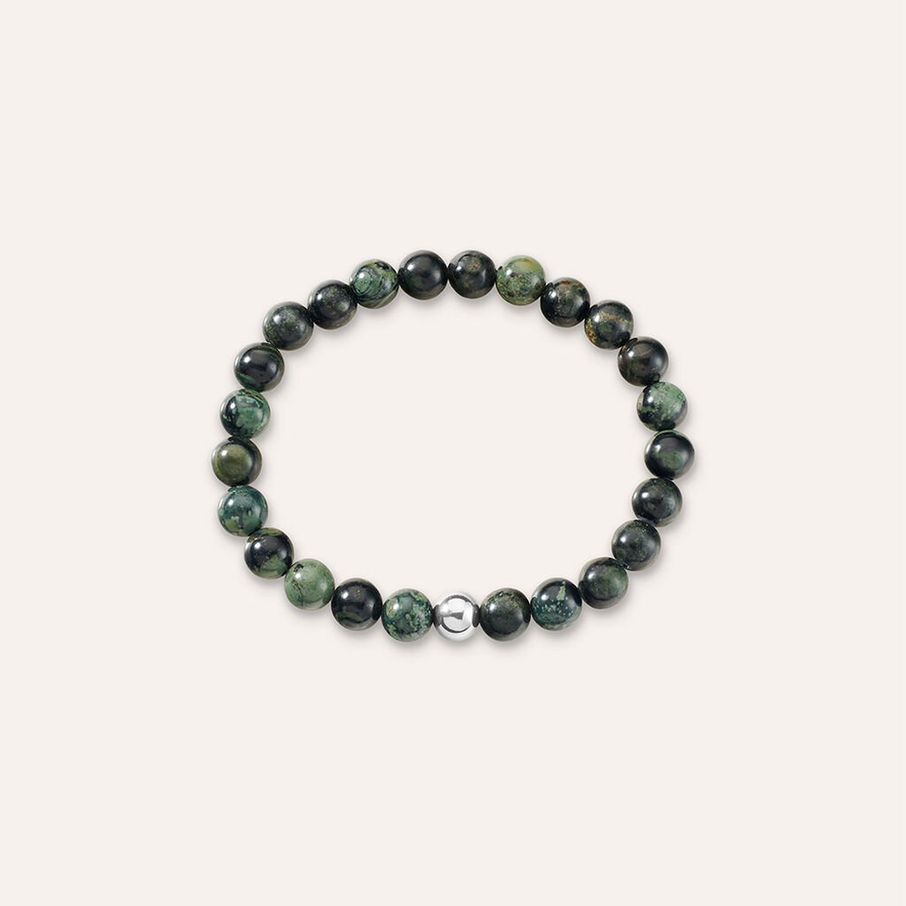 Bracciale Man Code Acciaio Turchese