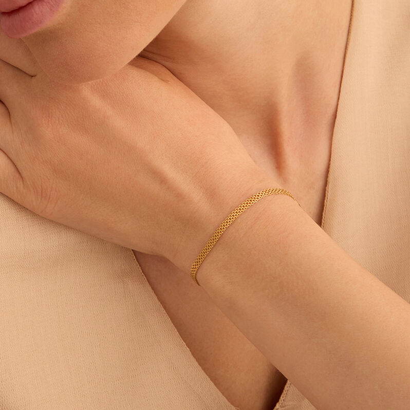 Bracciale Catena Silver Collection Argento Dorato - Bracciali Donna | Stroili