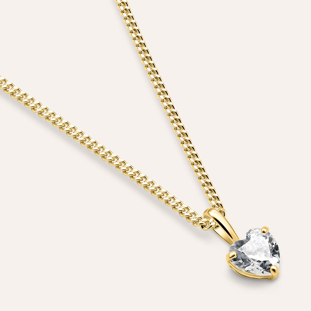 Pendente Poème Oro Bianco Cubic Zirconia - 1428413 • Stroili