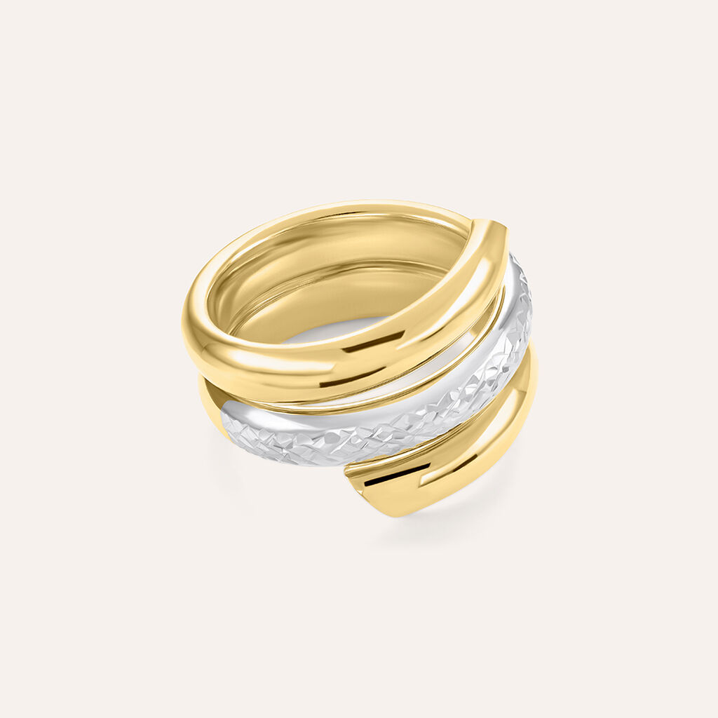 Anello Golden Lover Bicolore - Anelli 18 Carati Donna | Stroili