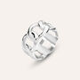 Anello Fascia Moonlight Acciaio