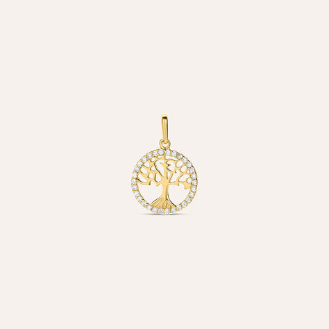 Pendente Poème Oro Giallo Cubic Zirconia - Ciondoli Donna | Stroili