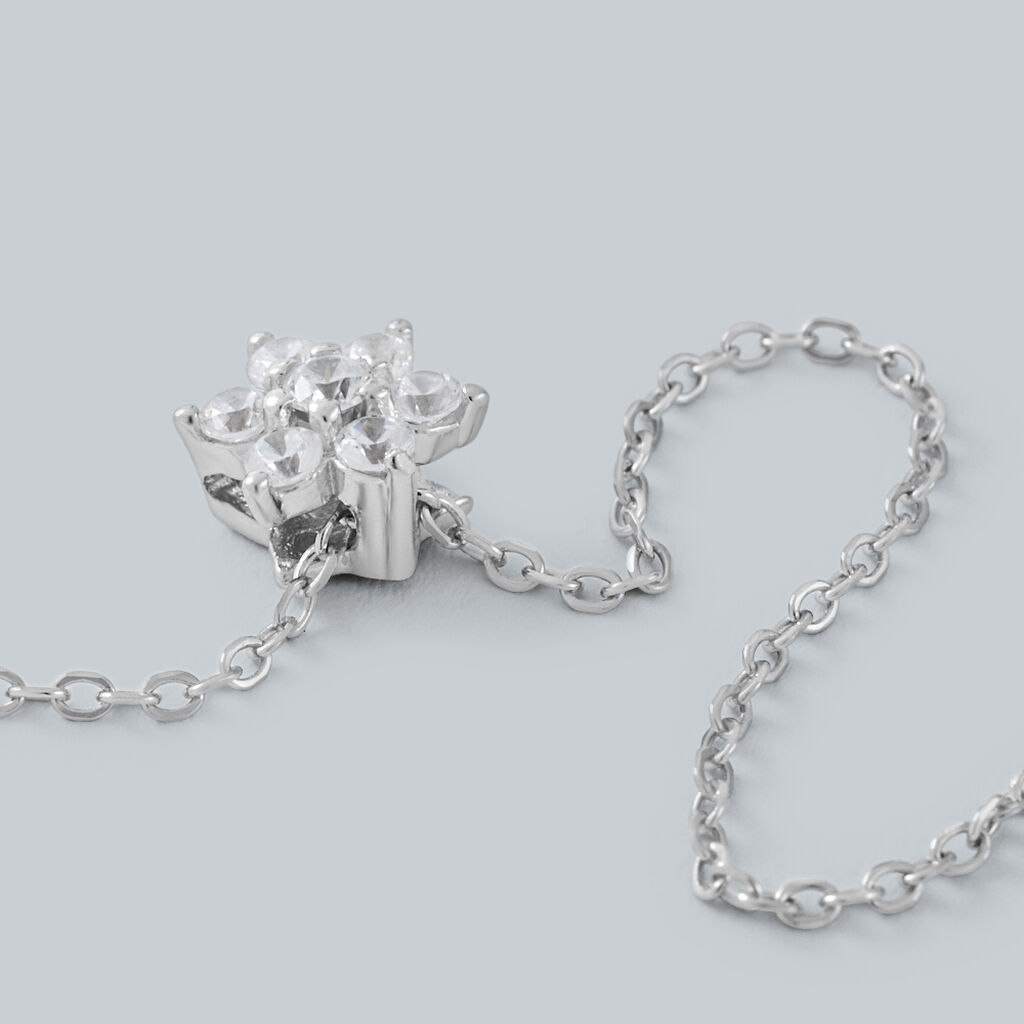 Collana Silver Elegance Argento Rodiato Cubic Zirconia - Collane Donna | Stroili