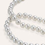 Collana Silver Pearls Argento Rodiato Perla sintentica