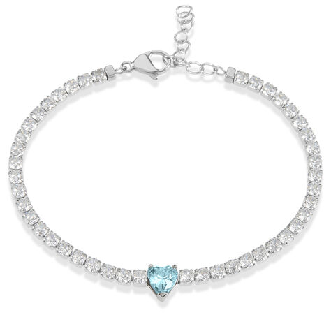 Bracciale Tennis Lady Chic Acciaio Cristallo - Bracciali Tennis Donna | Stroili