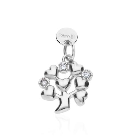 Pendente Love Beats Argento Rodiato Cubic Zirconia - Ciondoli Donna | Stroili