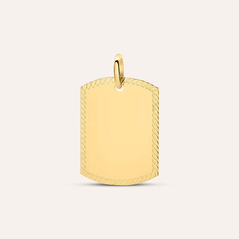 Pendente Poème Oro Giallo - Ciondoli con Incisione Donna | Stroili