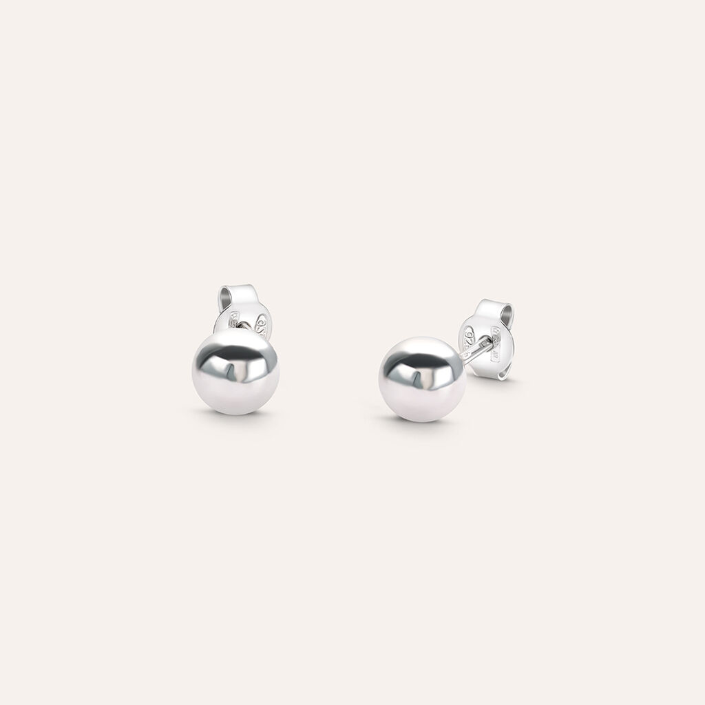 Orecchini Lobo Silver Collection Argento Rodiato - Orecchini a Lobo Donna | Stroili