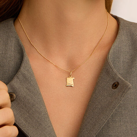 Pendente Holy Oro Giallo - Ciondoli con Incisione Unisex | Stroili