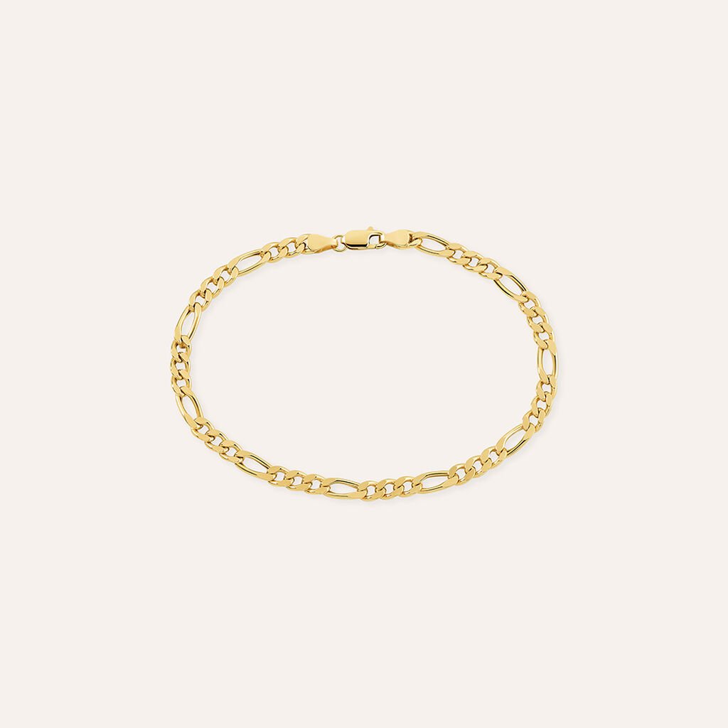 Bracciale Catena Oro Uomo Oro Giallo