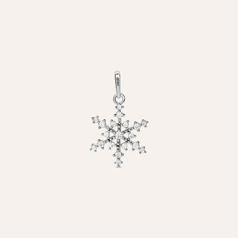 Pendente Poème Oro Bianco Cubic Zirconia - Ciondoli Donna | Stroili