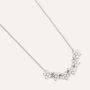 Collana Claire Oro Bianco Cubic Zirconia