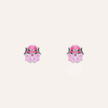 Orecchini Lobo Silver Baby Argento Rodiato