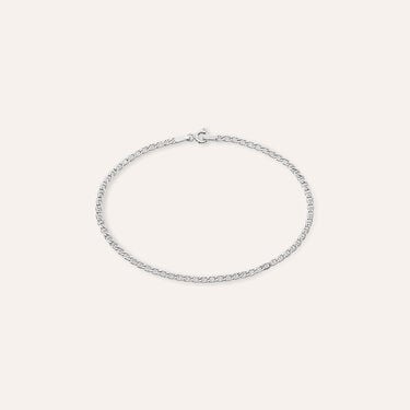 Bracciale Catena Oro Uomo Oro Bianco