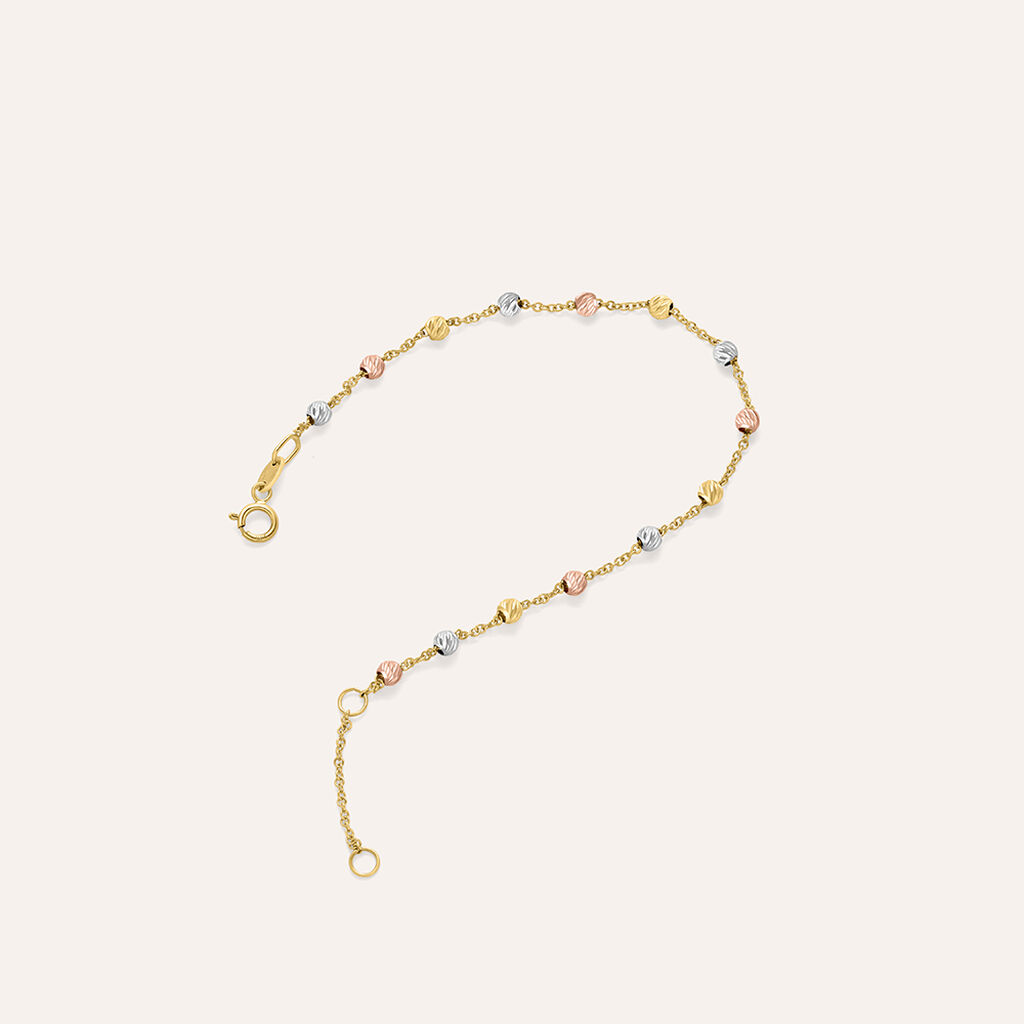 Bracciale Golden Lover Oro Tricolore - Bracciali Donna | Stroili