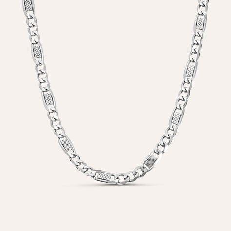 Catena Gentleman Argento Rodiato - Collane Catena Uomo | Stroili