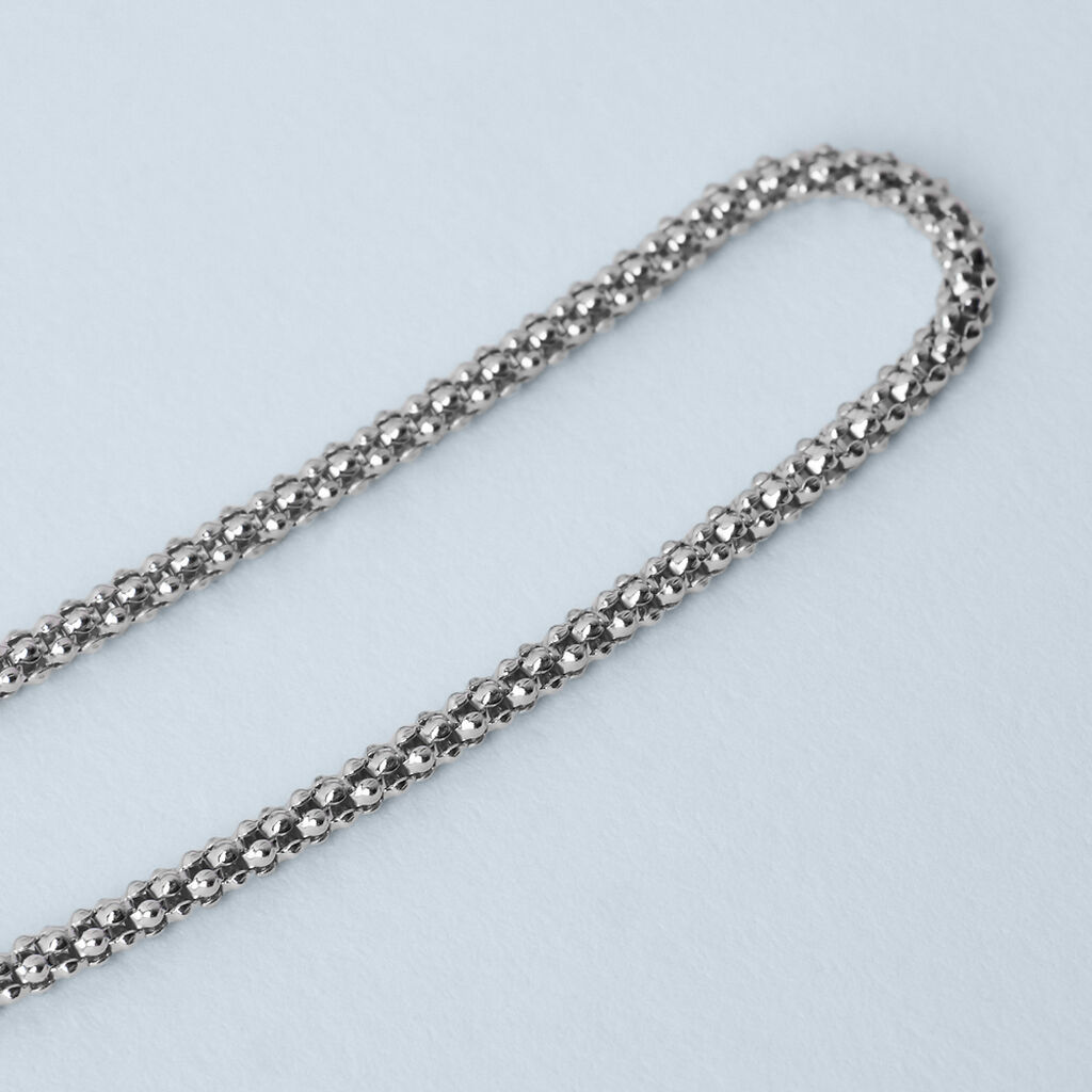 Bracciale Catena Silver Collection Argento Rodiato