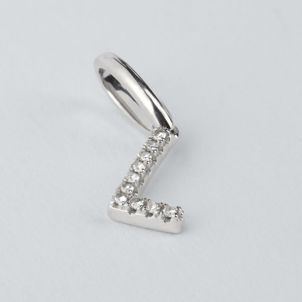 Pendente Sophia Oro Bianco Diamante - Ciondoli Donna | Stroili