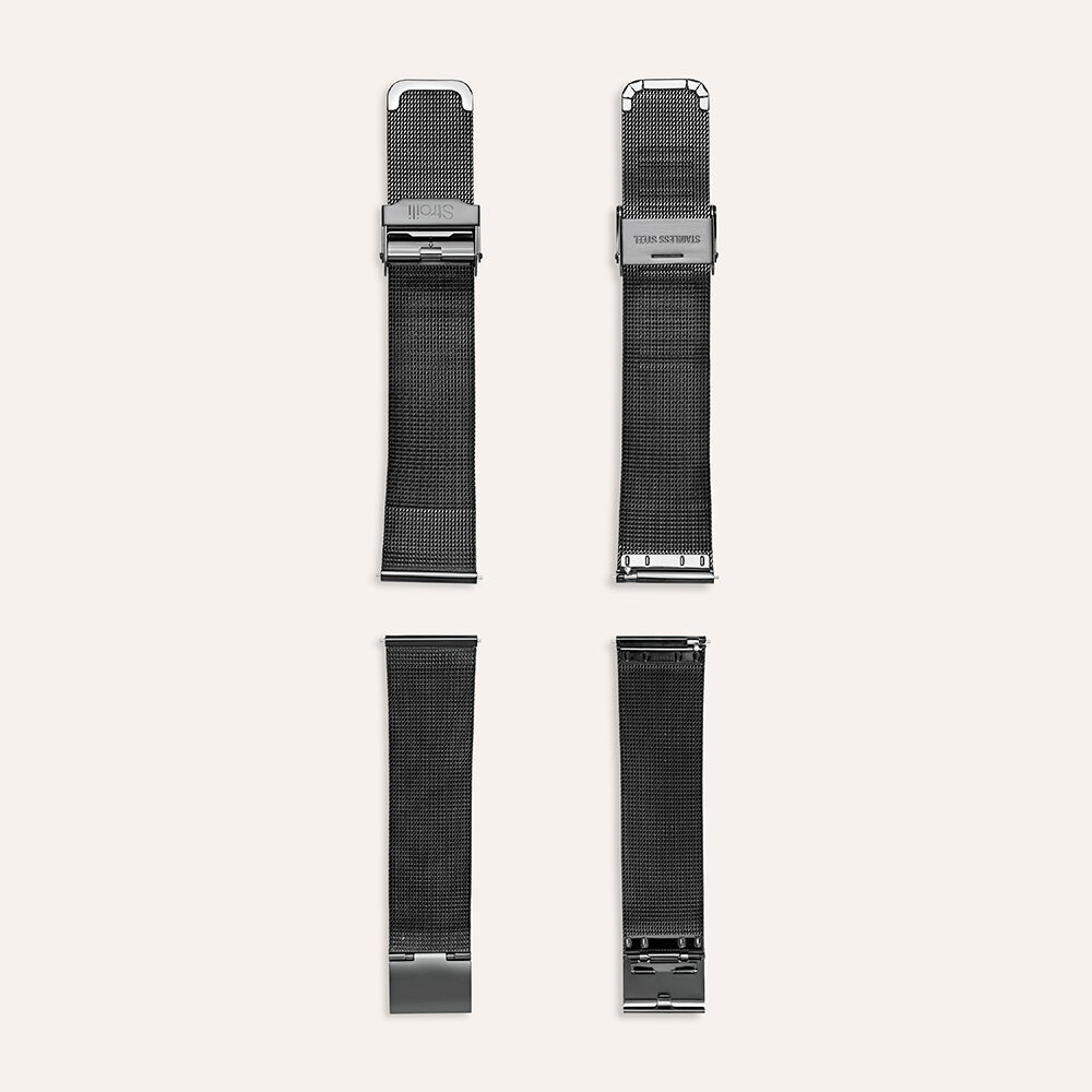 Cinturino Stroili Cinturino Acciaio Nero 1667878 Stroili