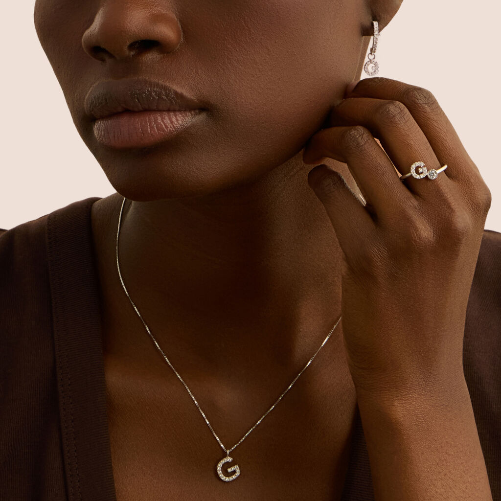 Collana Silver Moments Argento Rodiato Cubic Zirconia