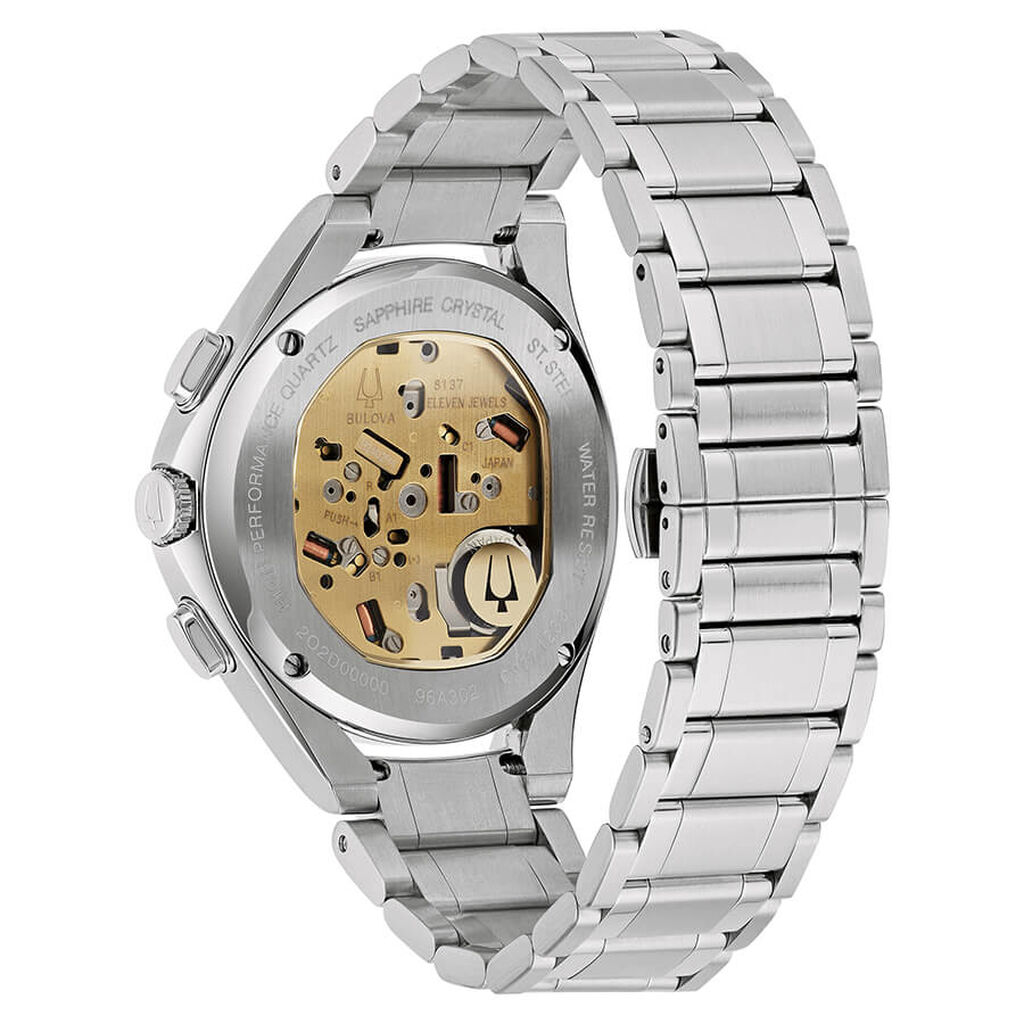 Orologio Al Quarzo Bulova Curv 96a302