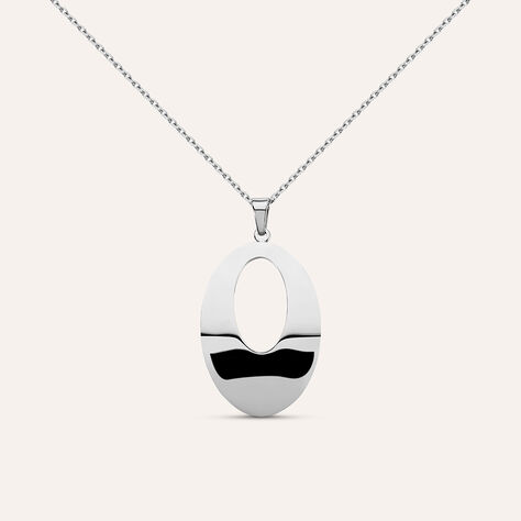 Collana Lady Code Acciaio Ovale - Collane Donna | Stroili