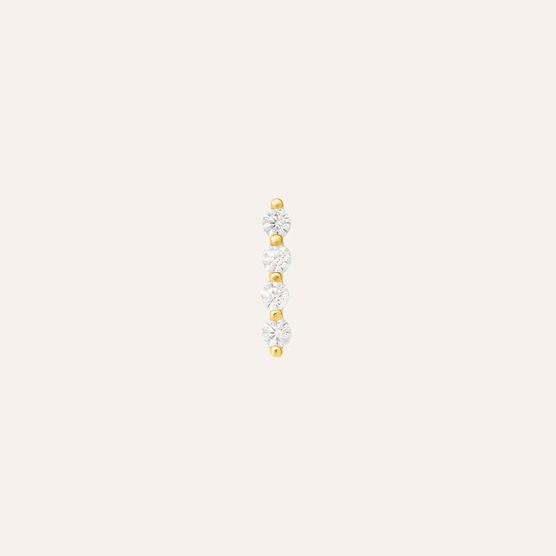 Piercing Orecchio Bon Ton Oro Giallo Cubic Zirconia - Piercing Orecchio Donna | Stroili