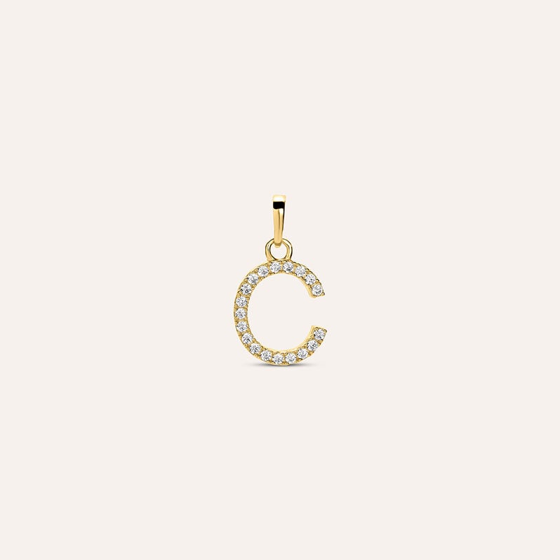 Pendente Poème Oro Giallo Cubic Zirconia - Ciondoli Donna | Stroili