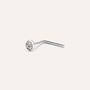 Piercing Naso Bon Ton Oro Bianco Diamante
