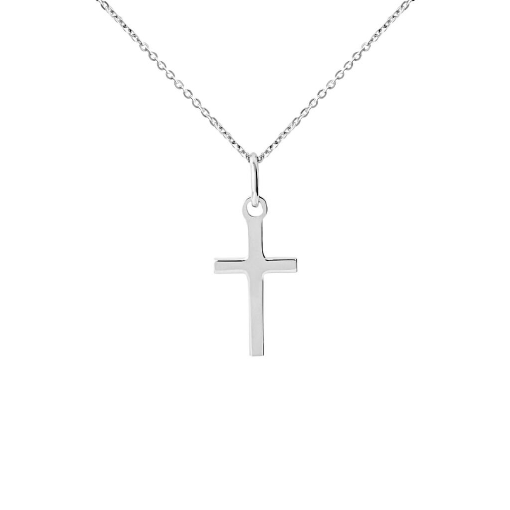 Collana Gentleman Argento Rodiato