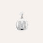 Pendente Love Beats Argento Rodiato Cubic Zirconia