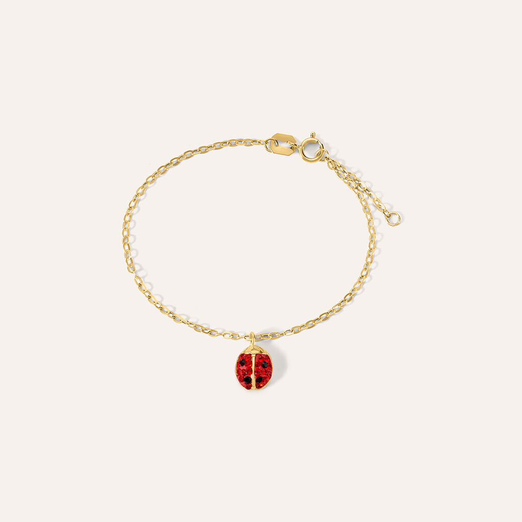 Bracciale Mon Petit Oro Giallo Cristallo - Bracciali Bambino | Stroili