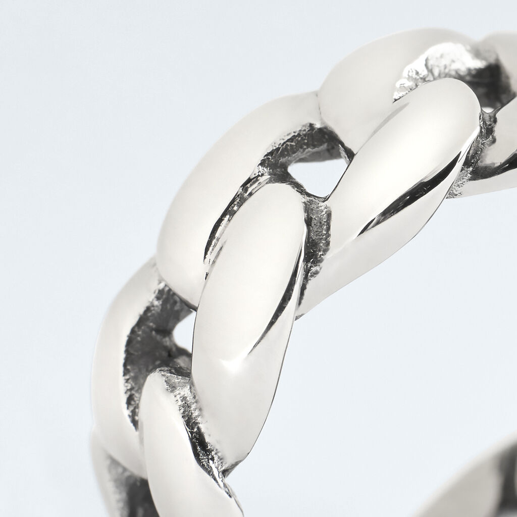 Anello Fascia Man Code Acciaio - Anelli Moderni Uomo | Stroili