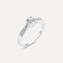Anello Solitario Silver Elegance Argento Rodiato Cubic Zirconia