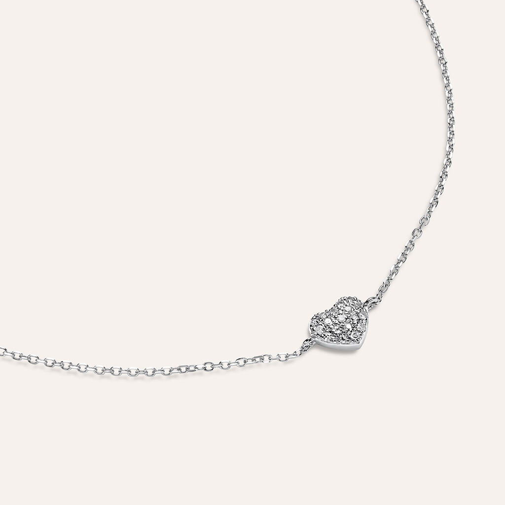 Bracciale Sophia Oro Bianco Diamante - Bracciali Love Donna | Stroili