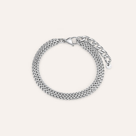 Bracciale Catena Man Code Acciaio - Bracciali Unisex | Stroili