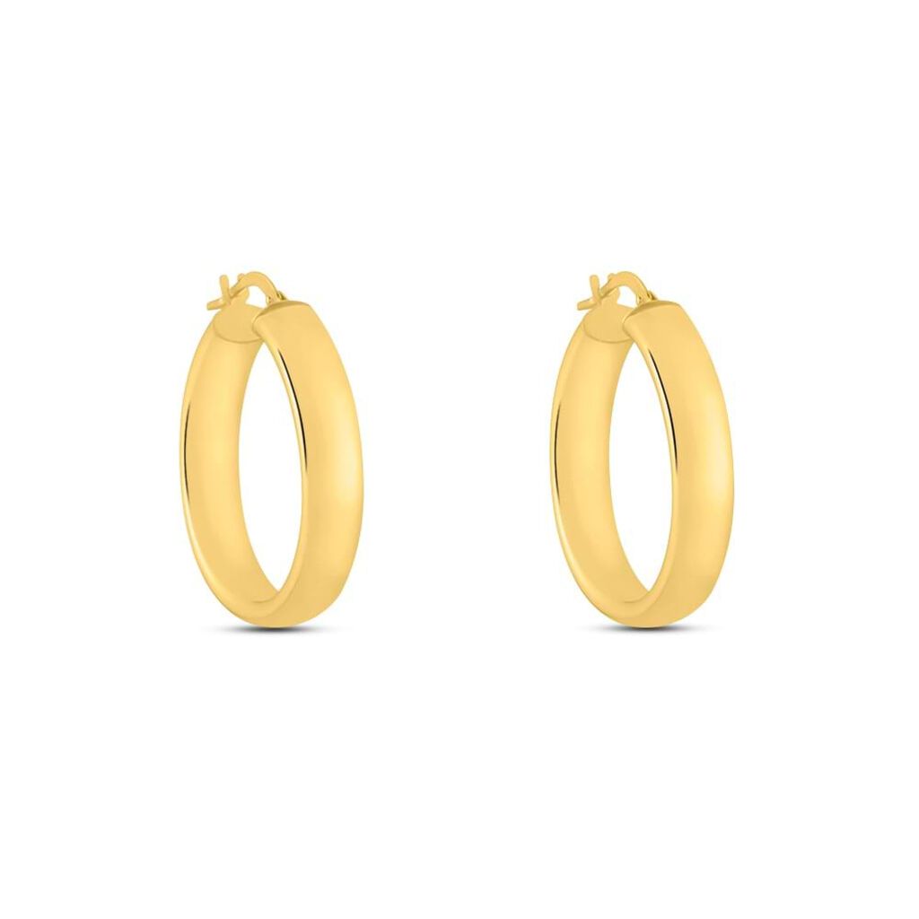 Orecchini A Cerchio Toujours Oro Giallo