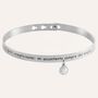 Bangle Sunrise Acciaio Cristallo