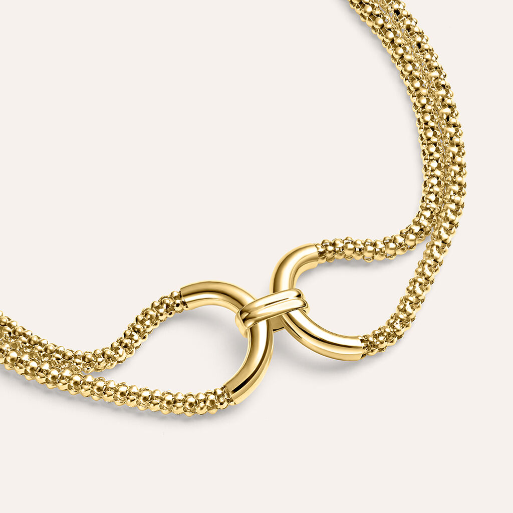 Bracciale Catena Gold Essence Oro Giallo