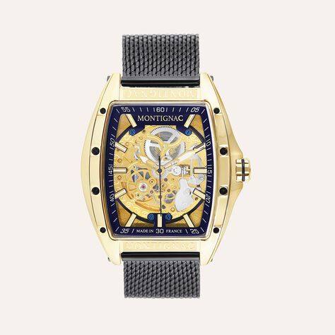Orologio Automatico Montignac Tonneau Mow800 - Orologi solo Tempo Uomo | Stroili