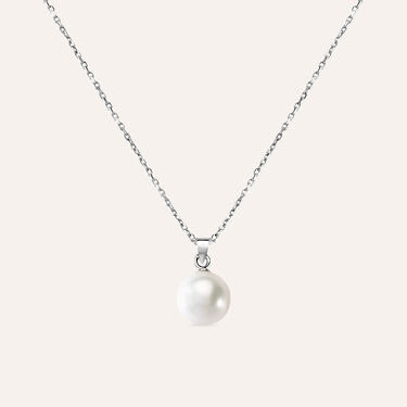 Collana Silver Pearls Argento Rodiato Perla sintetica