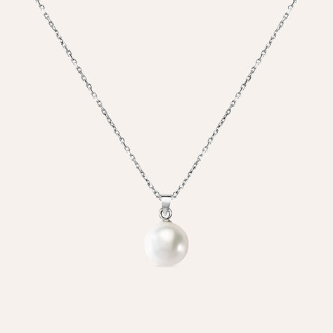 Collana Silver Pearls Argento Rodiato Perla sintentica - Collane Donna | Stroili