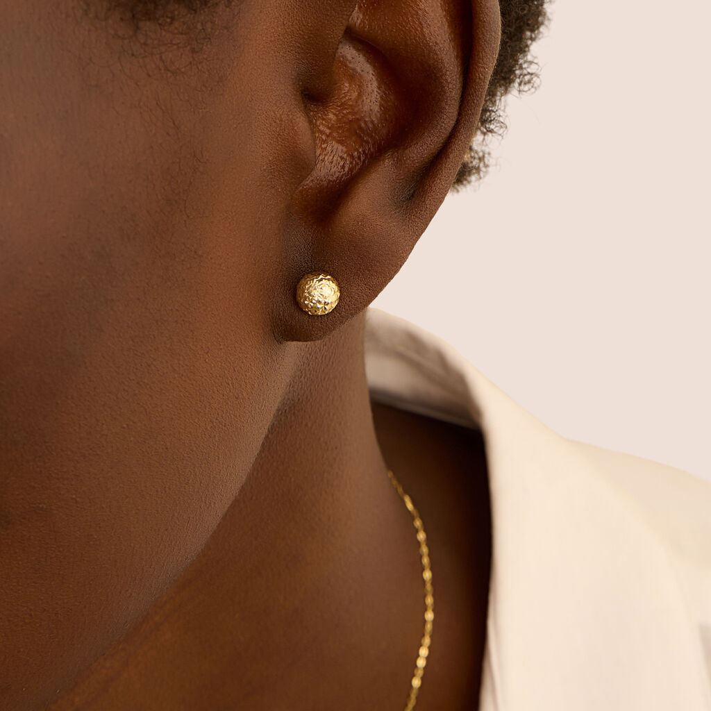 Orecchini Lobo Isabelle Oro Giallo