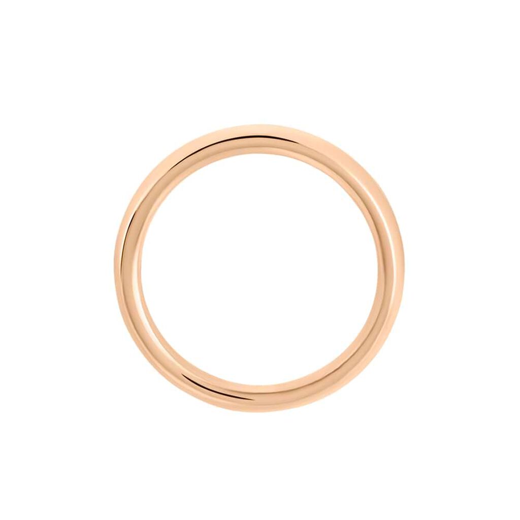 Fede Comoda 4 mm Oro Rosa - Anelli con Incisione Unisex | Stroili