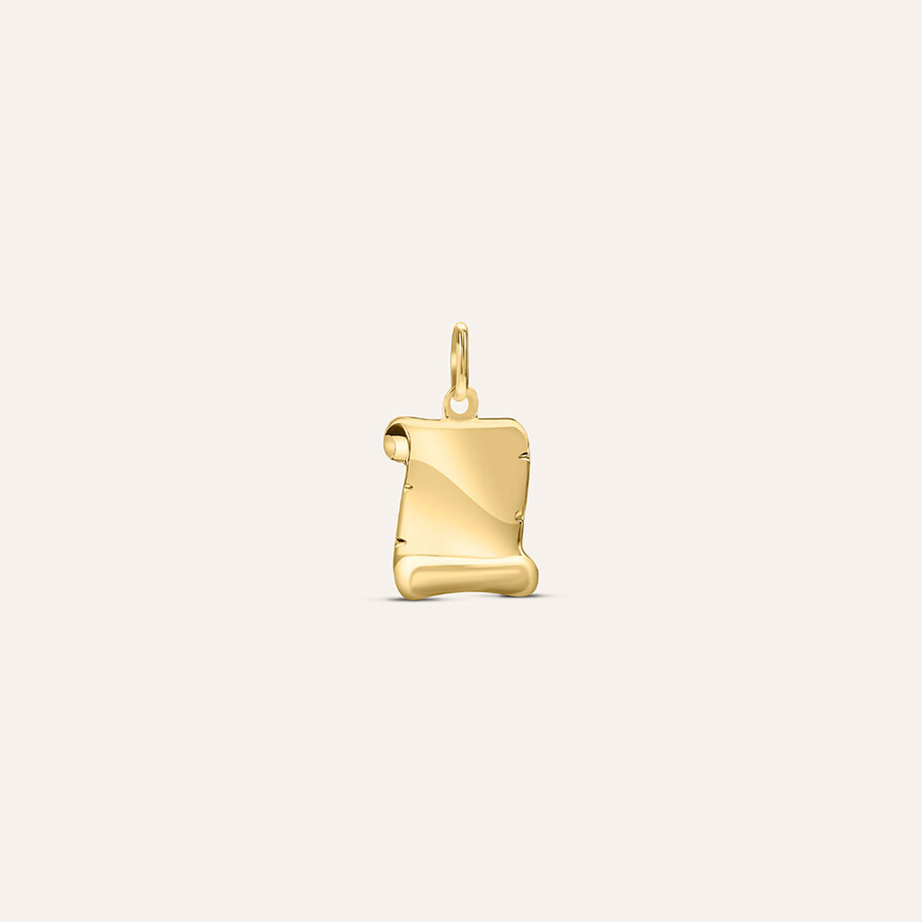 Pendente Holy Oro Tricolore - Ciondoli con Incisione Unisex | Stroili